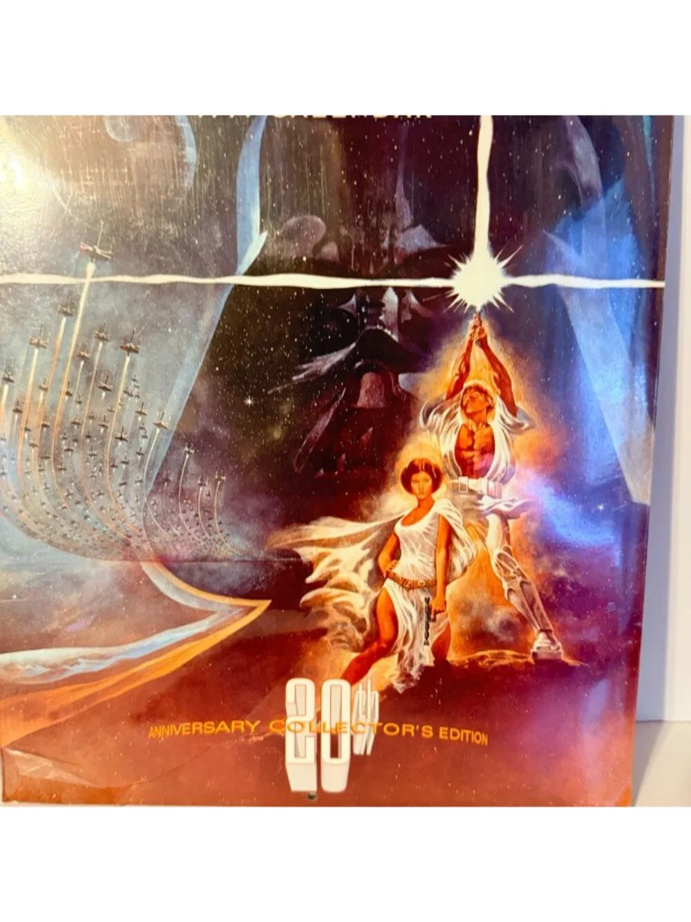 Vintage 1997 Star Wars 20th Anniversary Wall Calendar Movie Poster Luke Skywalke